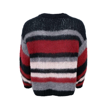 stribet cardigan fra black colour