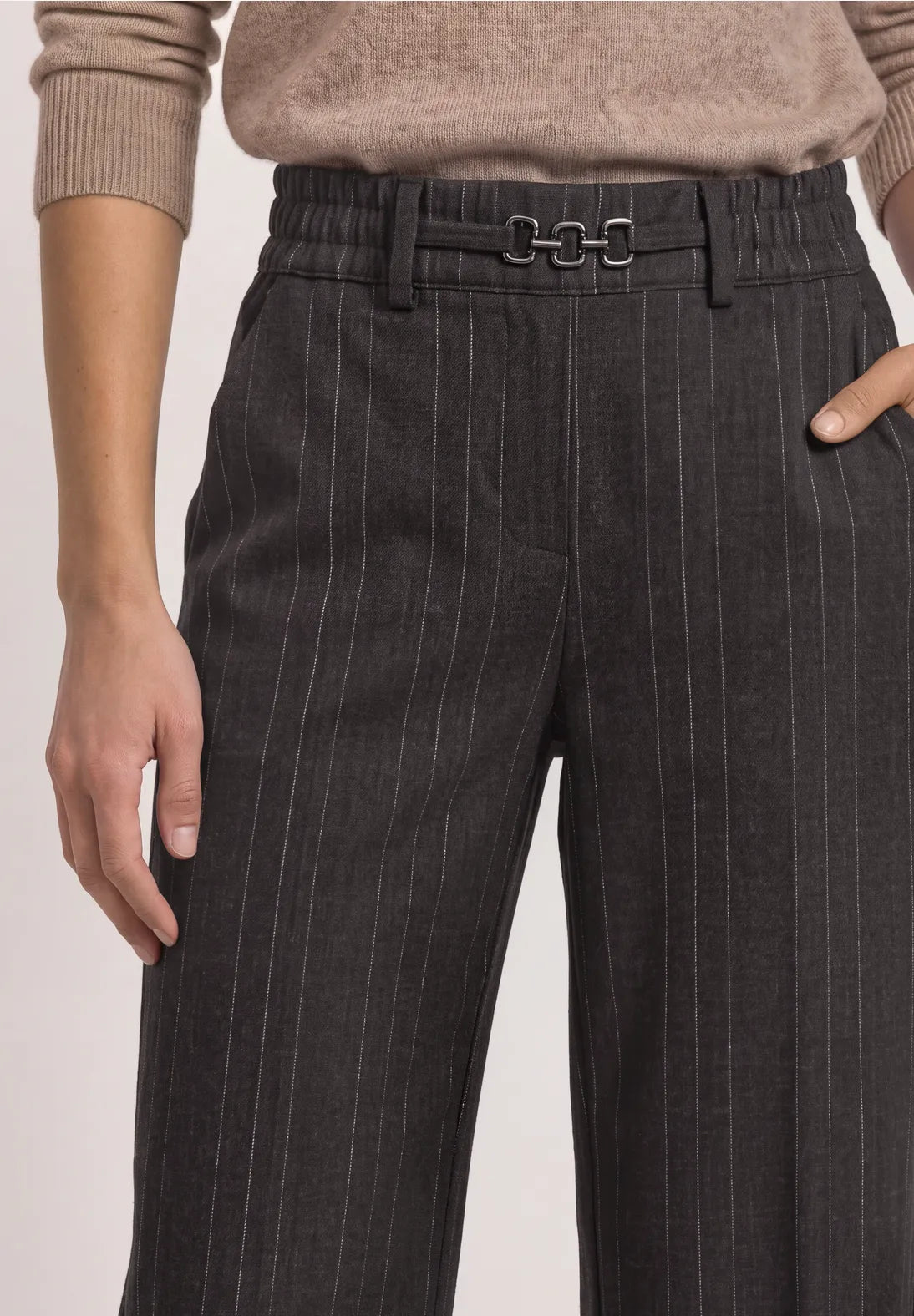 Street One Amalia Needle High Waist bukser til dame