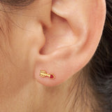 Amor ørering forgyldt fra LULU Copenhagen