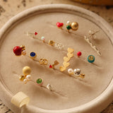 Amor ørering forgyldt fra LULU Copenhagen