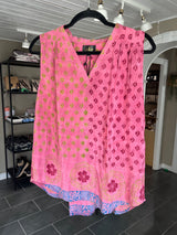 rosa silketop fra Cofur
