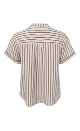 Stribet damebluse fra Black Colour