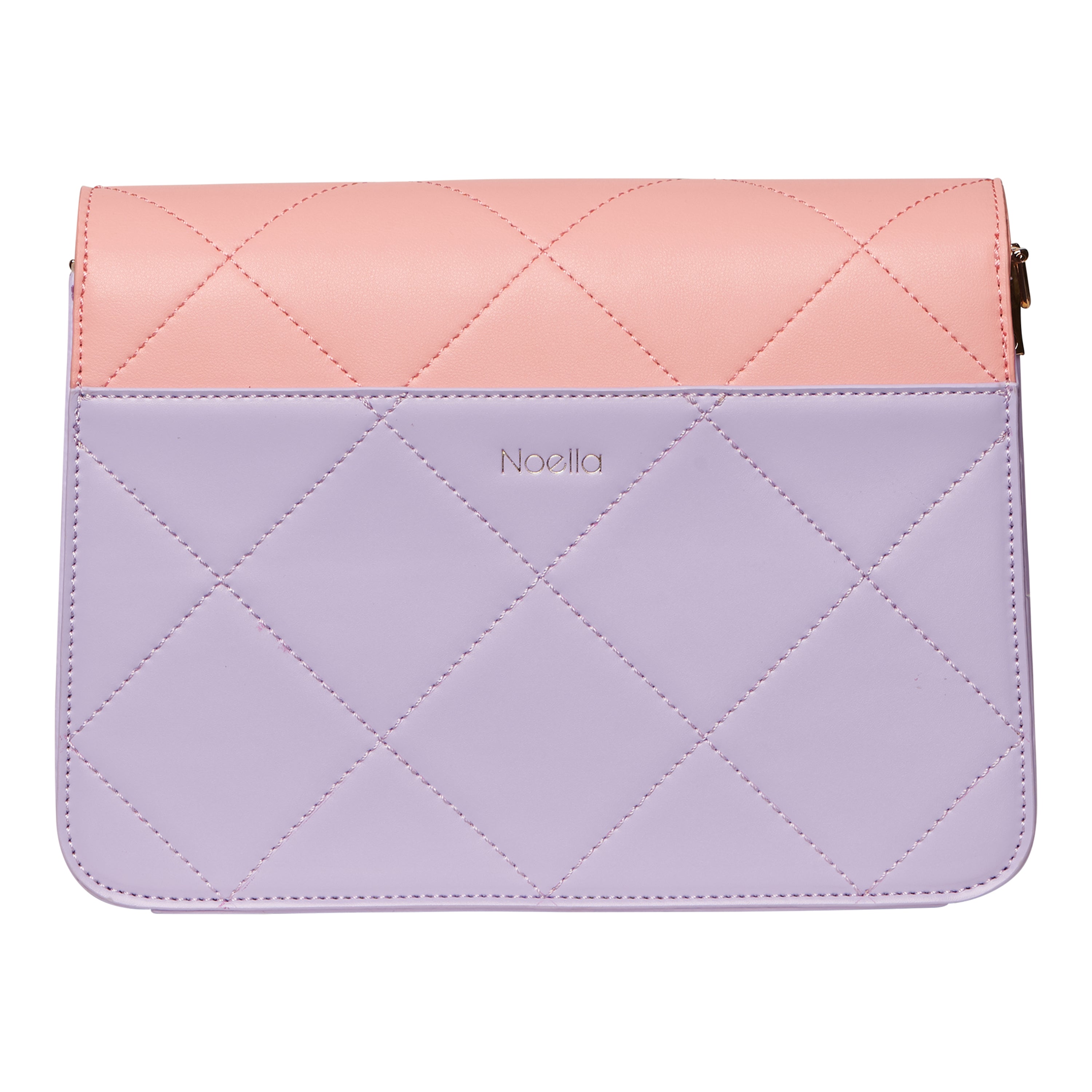 Noella - Blanca Multi Compartment Bag Coral/Purple/Nude