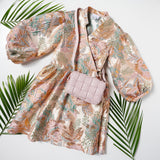 Noella - Brick Bag - Soft Rose