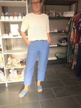 GR Nature Nila hørbukser i denim blue