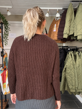 Mansted strik - Yak Zadie - Dark brown