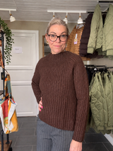 Mansted strik - Yak Zadie - Dark brown