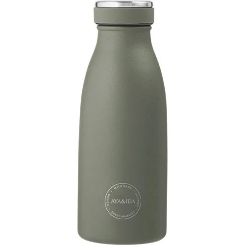 Grøn drikkeflaske 350 ml i rustfrit stål