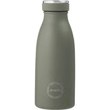 Grøn drikkeflaske 350 ml i rustfrit stål