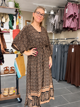 Cofur Lombok Dress S27 – sort småmønstret