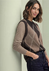 Street One Cosy Sleeveless Sweater 303971 til dame