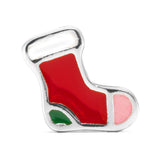 LULU Copenhagen Christmas Sock ørering silver plated juleørering