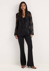VIDITTE Blazer 14118919 sort med knaplukning