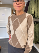 Street One Cosy Sweater 303970 – Sanded Amber Melange