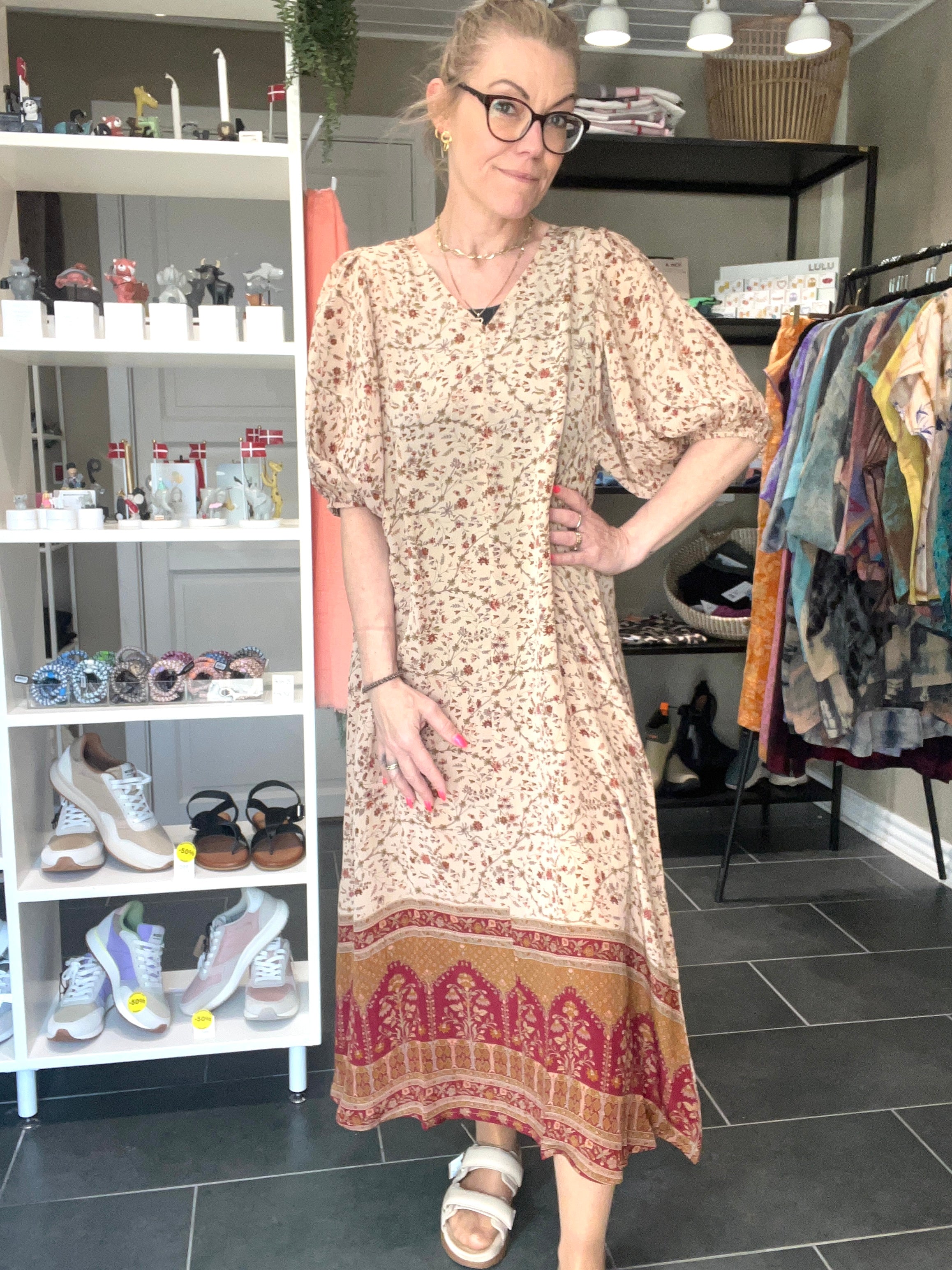 Rosalina Dress fra Cofur Denmark i sari silke