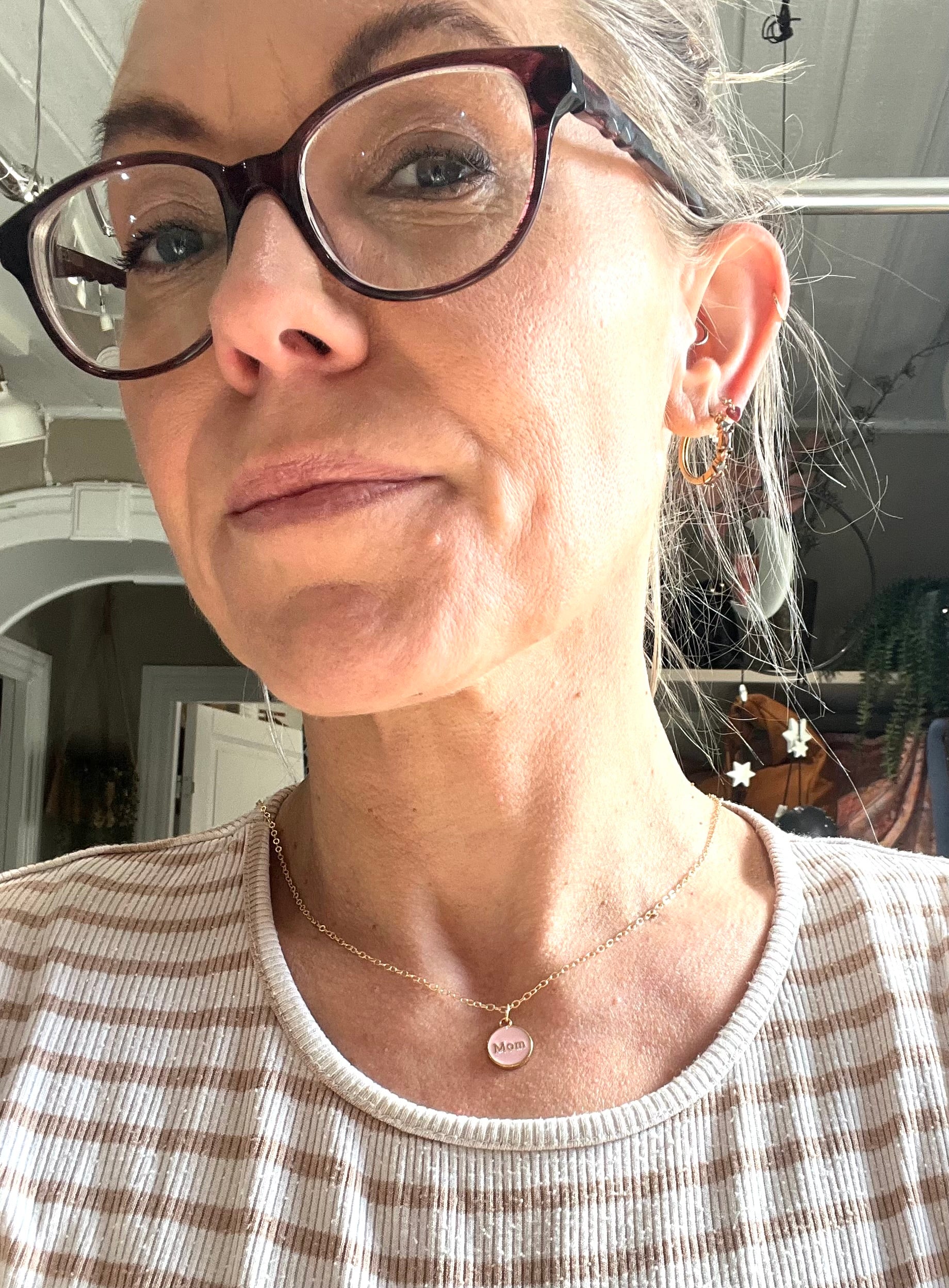 Mom Necklace Color – Halskæde – 18K Guldbelagt – Gold-rose – Tim & Simonsen