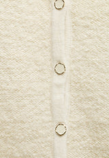 VILA VIPIGGA Birch klassisk cardigan til dame