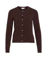 VILA VIKERRY 14115309 Coffee Bean cardigan til dame