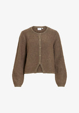 VIPIGGA Cardigan Falcon fra VILA med rund hals og knapper