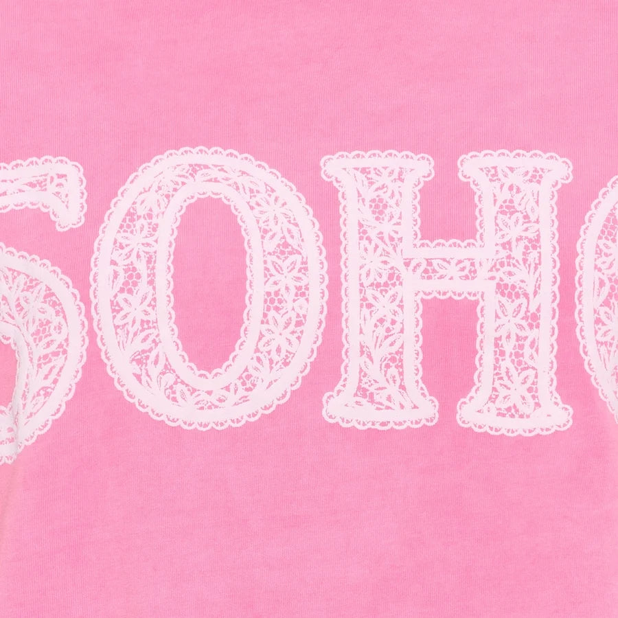 Marta du Château Belina Tee SOHO i Pink Fluo med dekorativt print