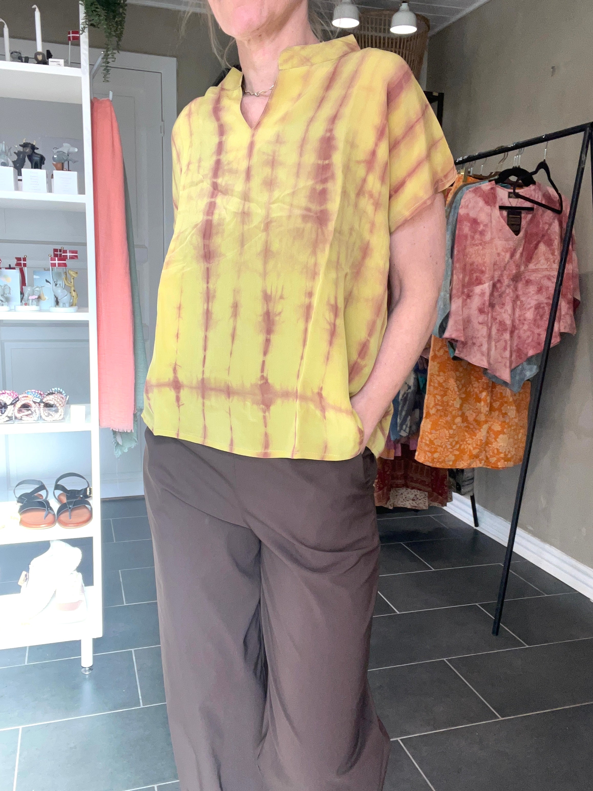 silkebluse onesize fra cofur
