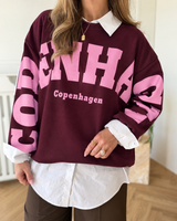 Marta du Chateau Hibiscus 22659 blød sweatshirt i bordeaux
