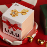 Forgyldt LULU Copenhagen Flake ørering formet som et snefnug – enkelt stykke