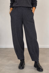Black Colour Torino Barrel Pant 41205 – Black