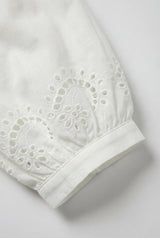 VILA Vimariga bluse snow white