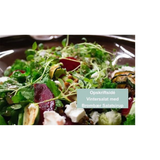 salat med Brombær Salat Sirup