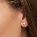 Love U Ørering 1024 – Purple – 1 stk. Forgyldt – Lulu Copenhagen