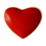 Love U Ørering 1024 – Passion Red – 1 stk. Forgyldt – Lulu Copenhagen