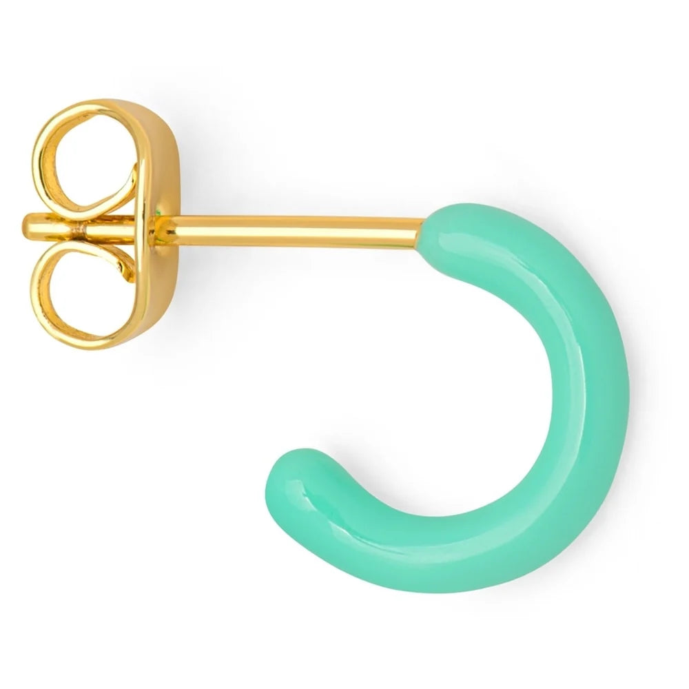 Color Hoop Gold Mint fra Lulu Copenhagen