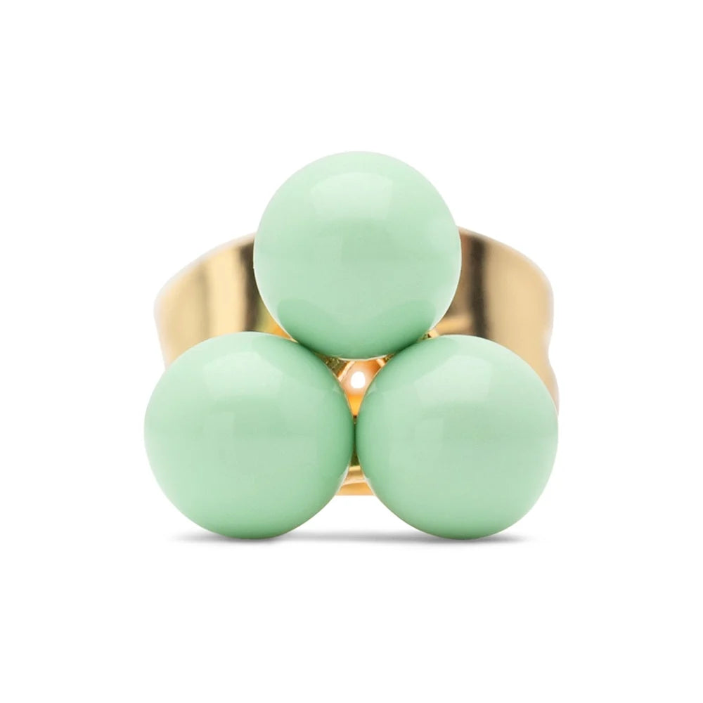 Lulu Copenhagen Trio 1840 Seasalt Green 6 mm