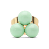 Lulu Copenhagen Trio 1840 Seasalt Green 6 mm