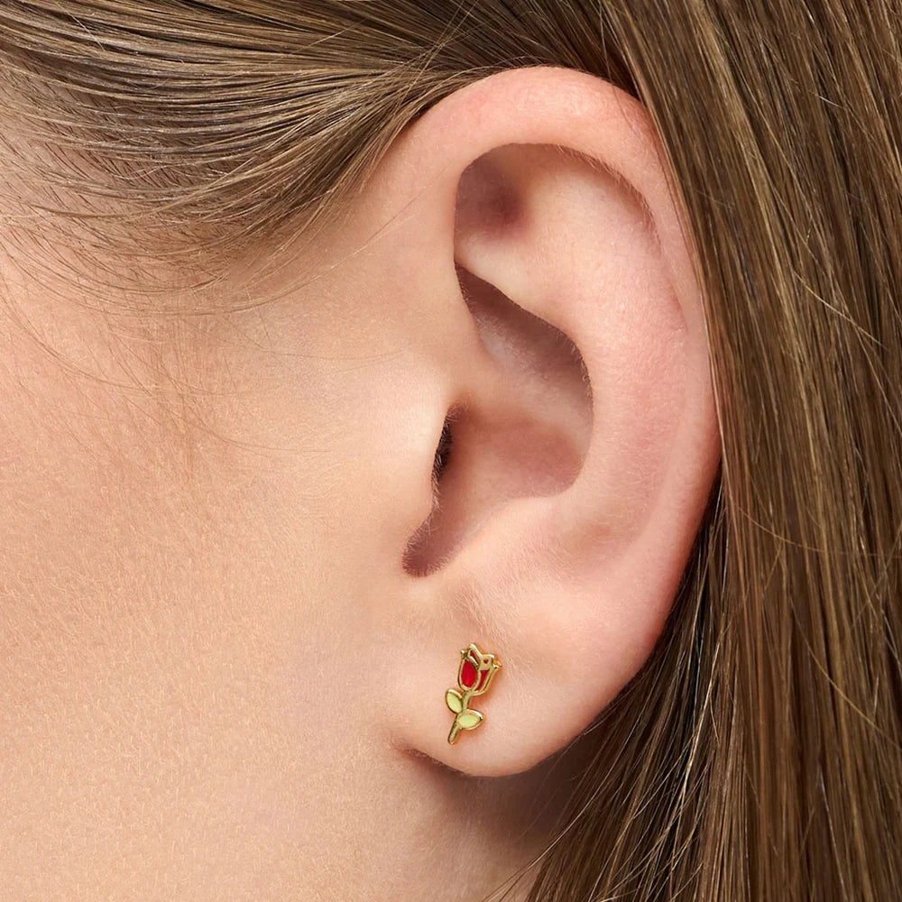 Rose ørering fra Lulu Copenhagen