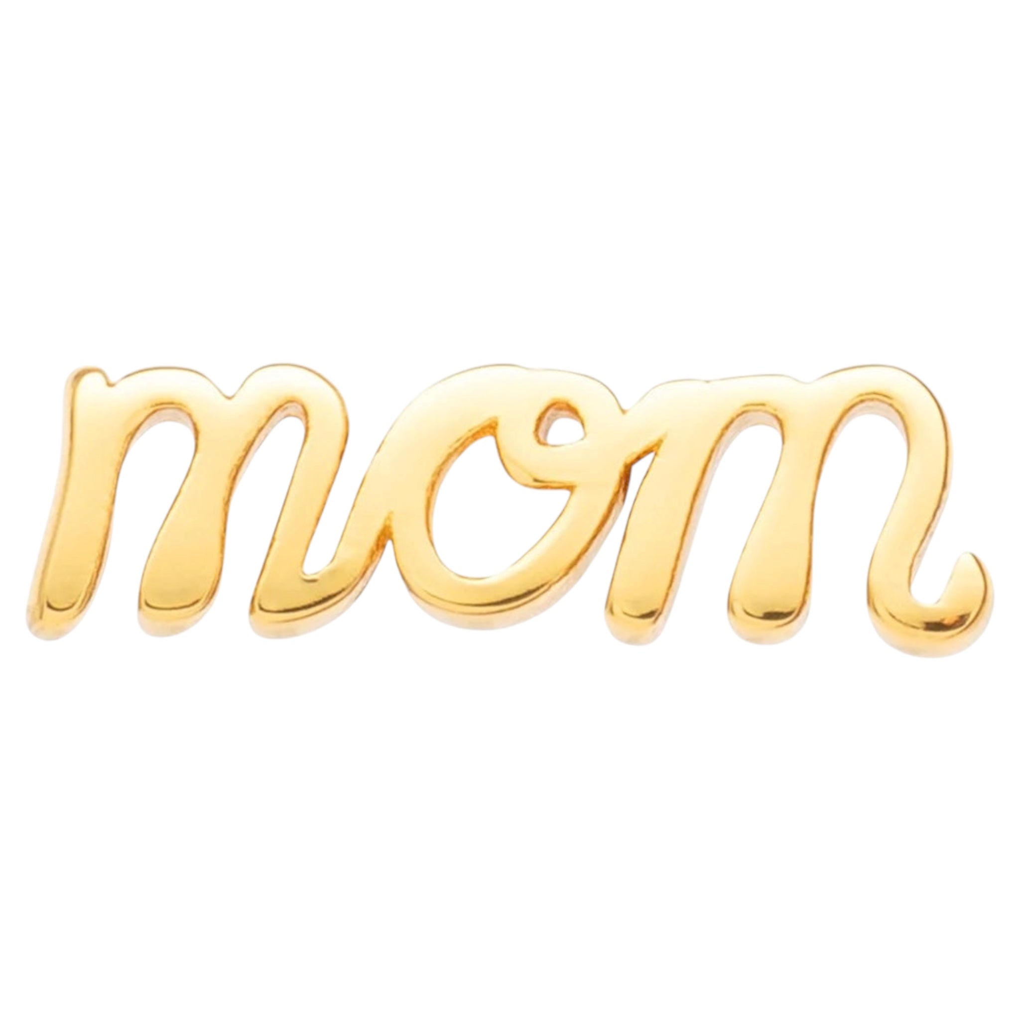 For My Mom Ørering 1 stk. 1896 – Forgyldt – Lulu Copenhagen