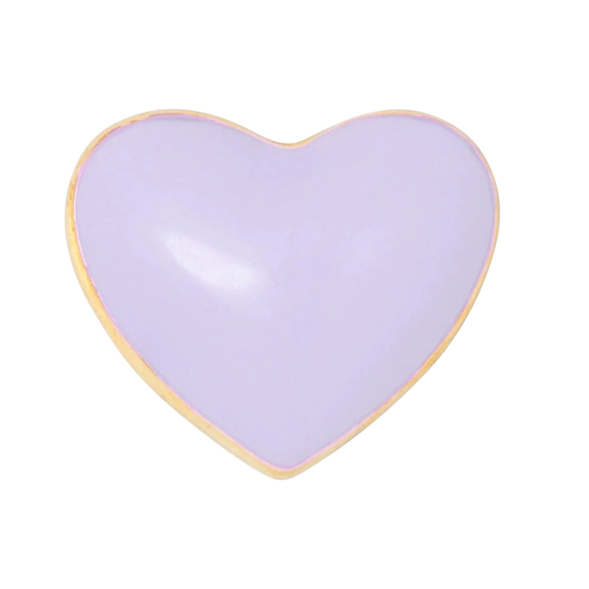 Love U Ørering 1024 – Purple – 1 stk. Forgyldt – Lulu Copenhagen