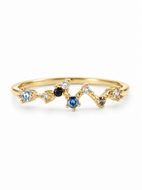 Grace Forgyldt Ring – 14K Guldbelagt – Zefina Denmark
