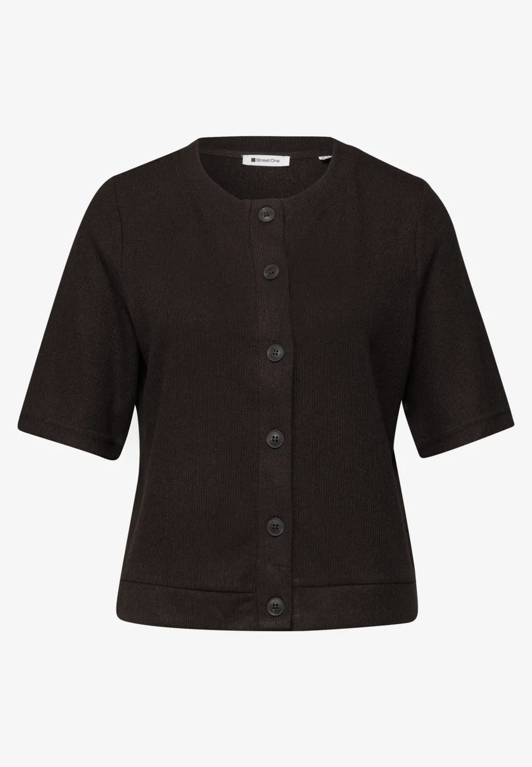 Elegant overgangsjakke i brun nuance