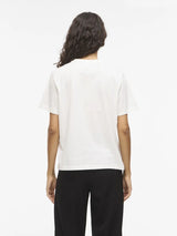 Økologisk bomulds t shirt til dame
