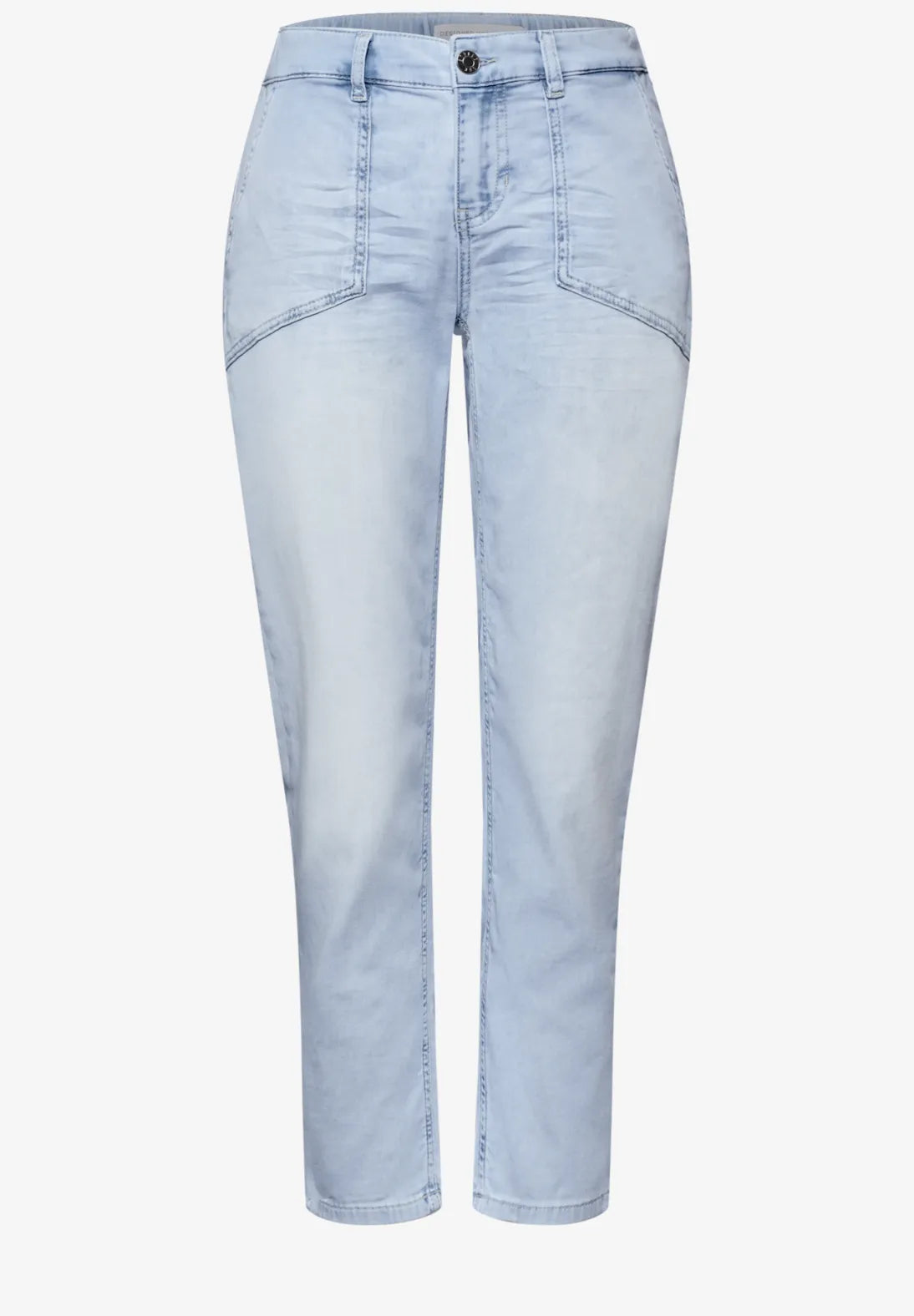 Street One jeans i moderne bleached look