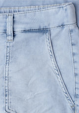 Komfortable jeans med elastisk talje