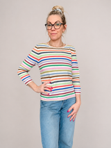 Adele Bluse – Light Oat fra Mansted