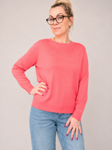 Basic Sweater – Striking Coral | Street One
