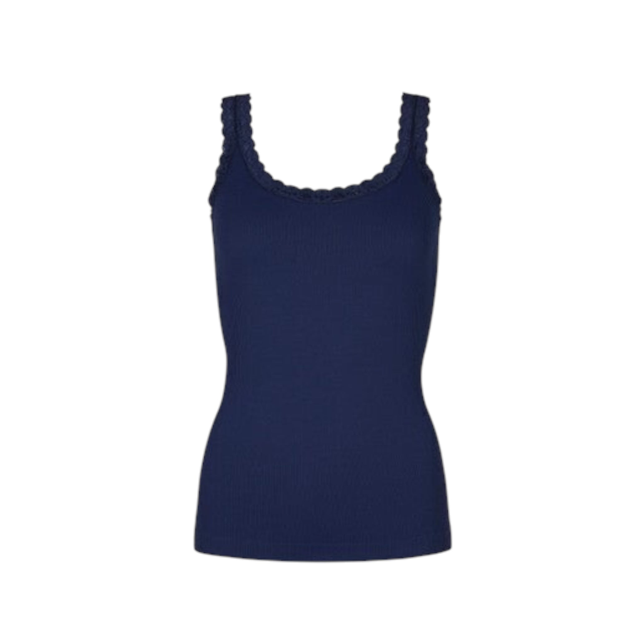 Tim & Simonsen Frida Rib Top 217 – Blu
