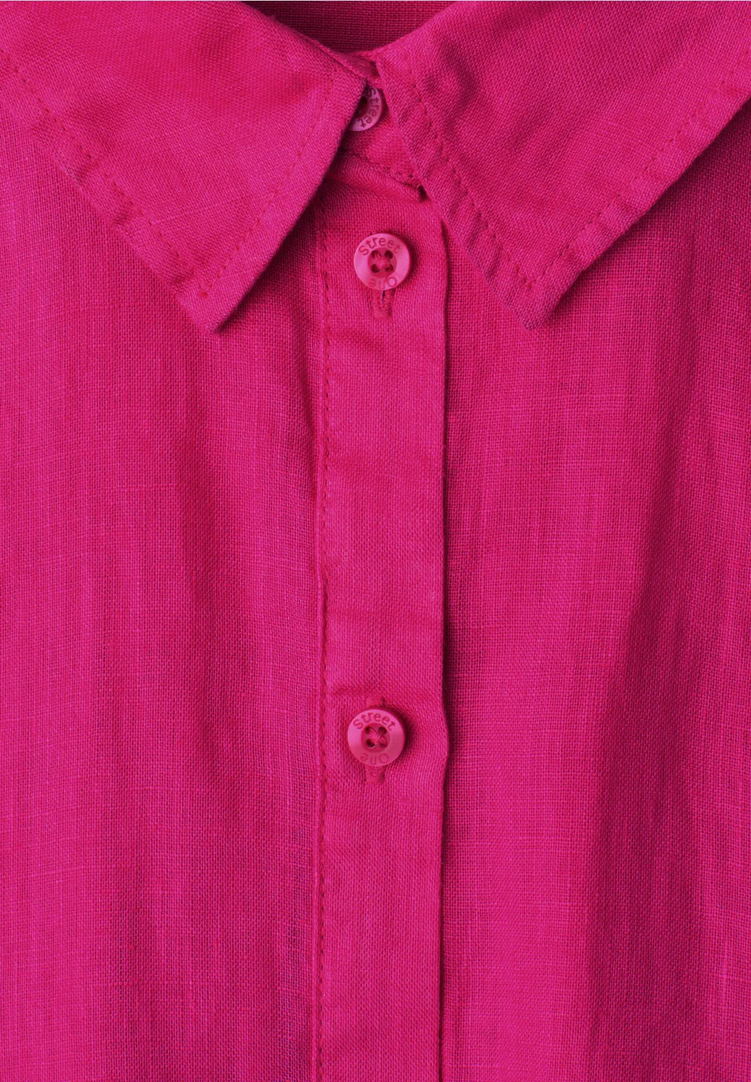Magenta dream damebluse i hør
