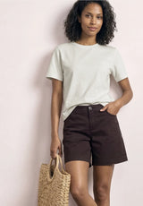 Street One basic T-shirt i off white