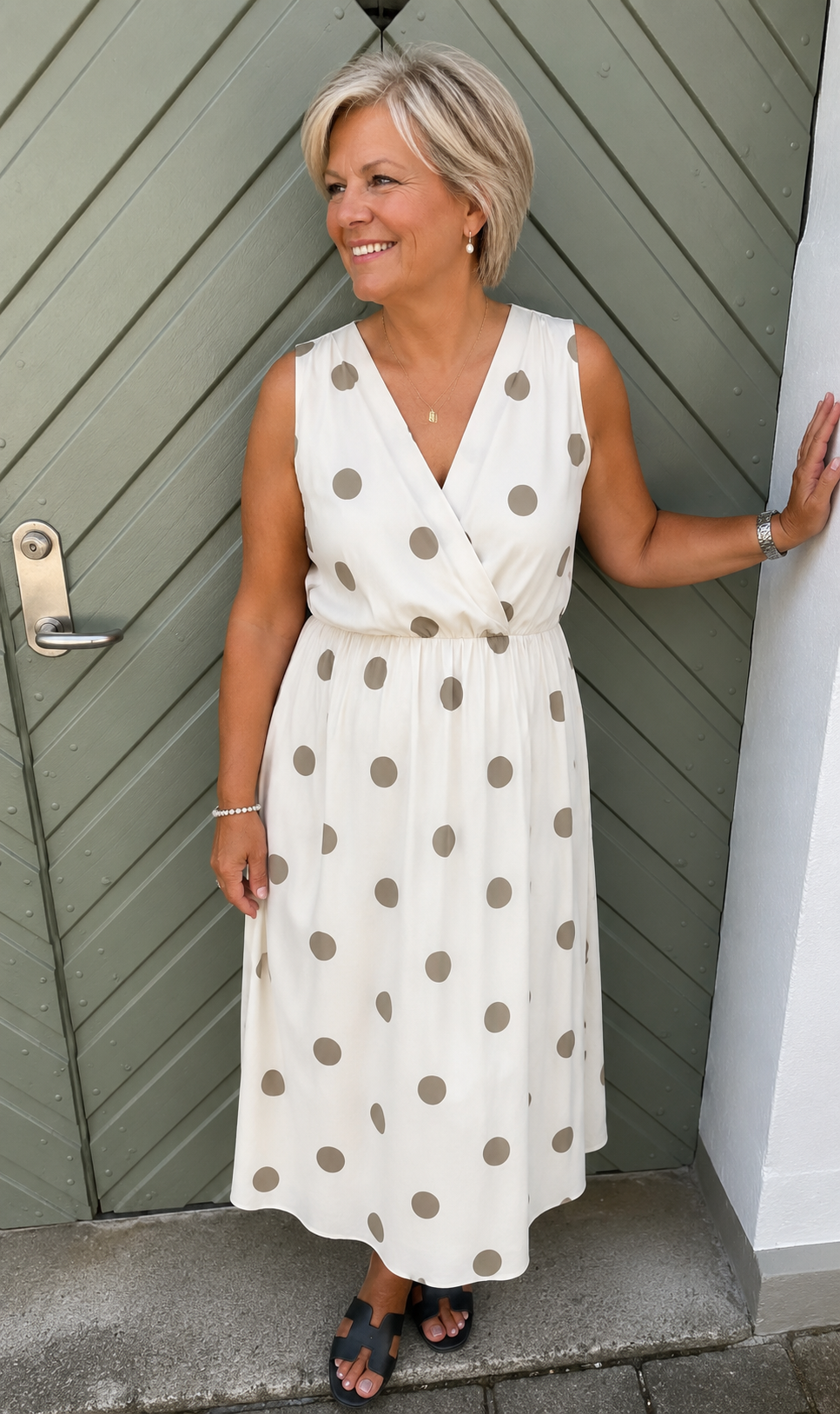 Marta du Château Linetta kjole i beige