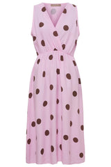 Linetta Dress 23126 i Pink